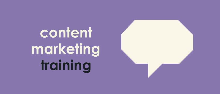 Content Marketing training course